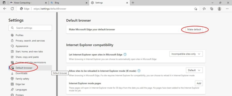 Microsoft Edge browser: step-by-step beginners guide - Know Computing