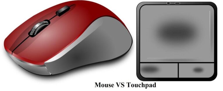 Difference between computer mouse and trackpad